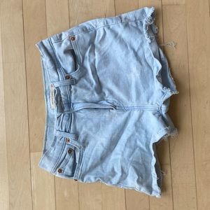 Levi’s High Rise Jean shorts